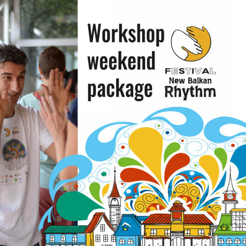 Workshop weekend package - New Balkan Rhythm festival crowdfunding campaign - 120 EUR