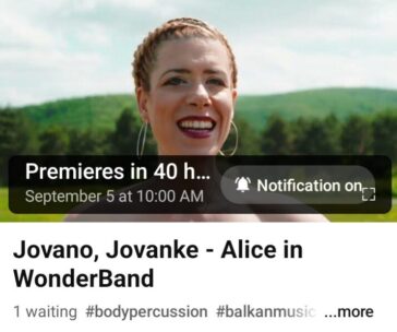 Jovano Jovanke music video premiere Alice in WonderBand